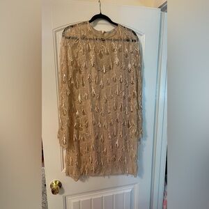 Zara sequin dress